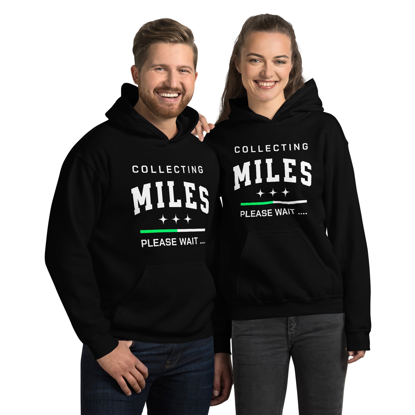 COLLECTING MILES - HOODIE - Motivational Running Club