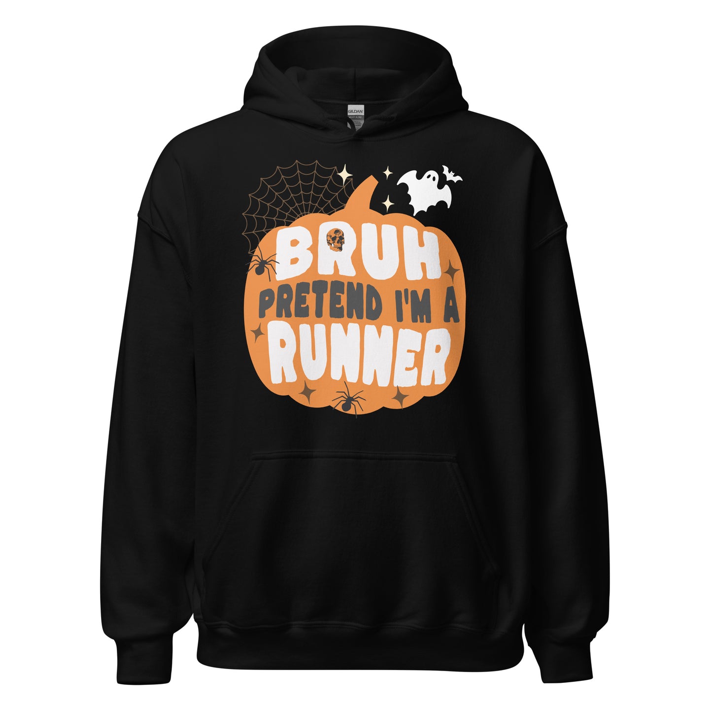 PRETEND I'M A RUNNER HOODIE - Motivational Running Club