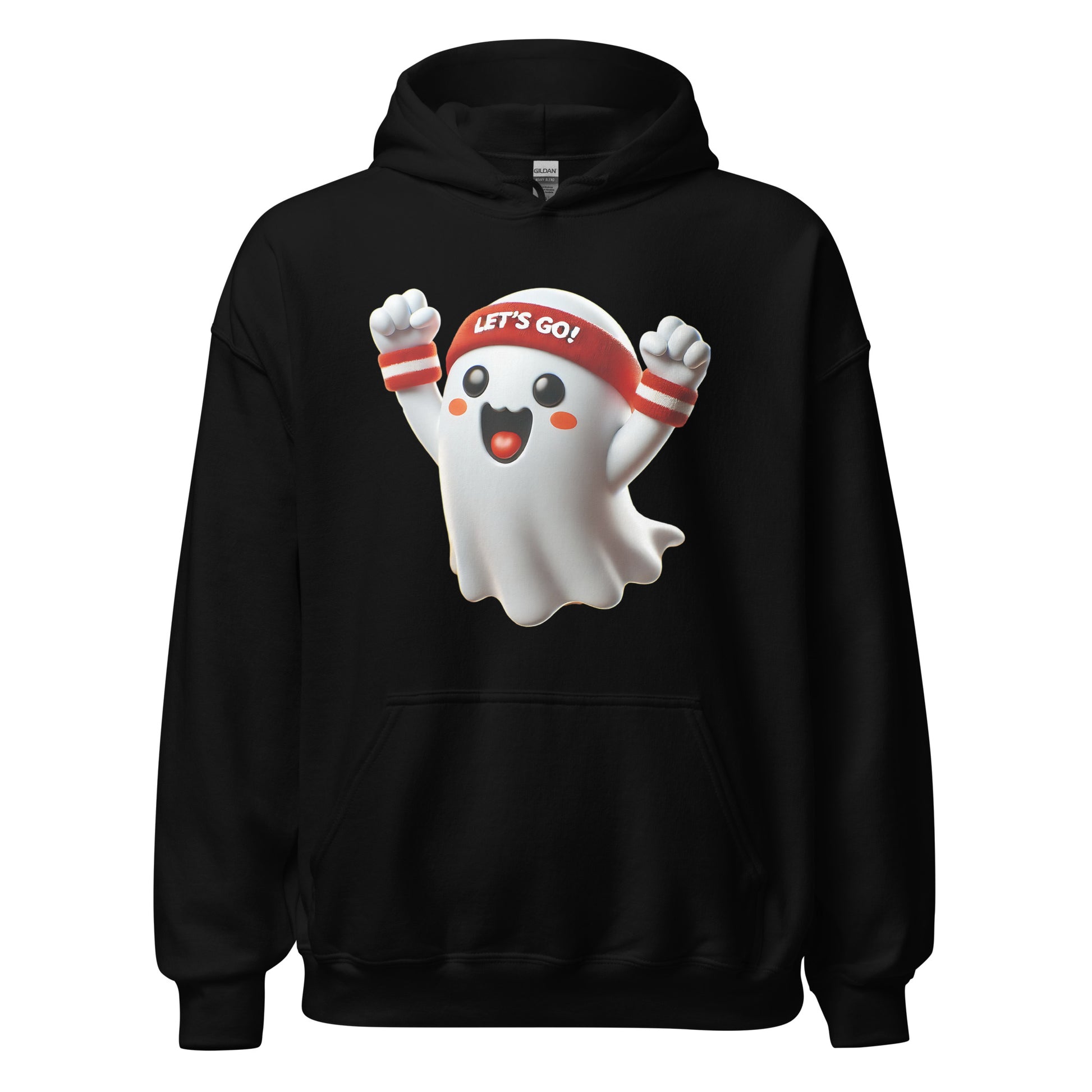 LET'S GO GHOST HOODIE - Motivational Running Club