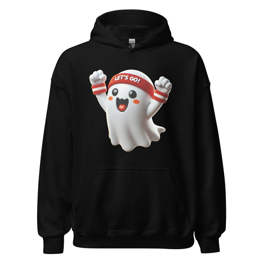 LET'S GO GHOST HOODIE - Motivational Running Club