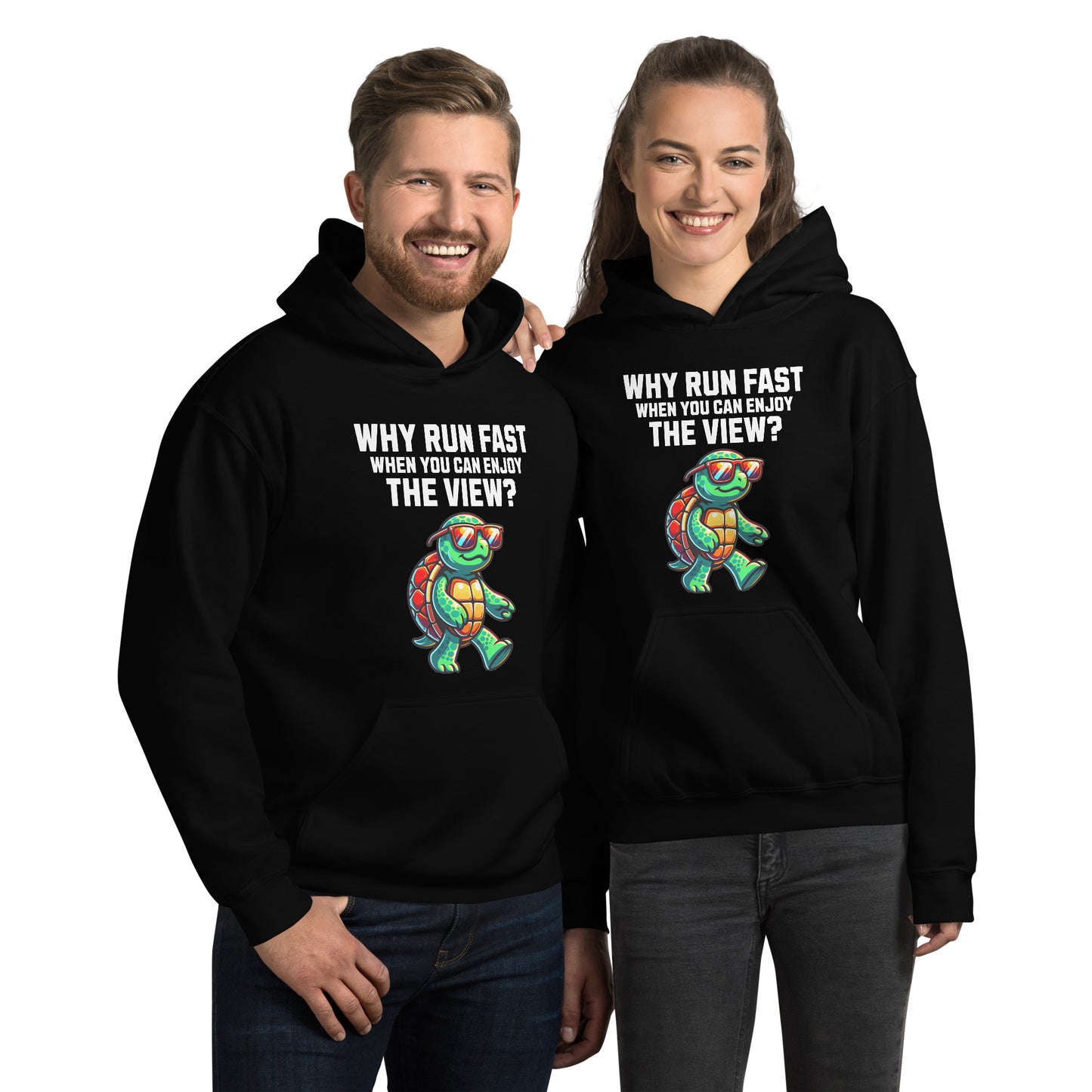 ENJOY THE VIEW HOODIE - Motivational Running Club