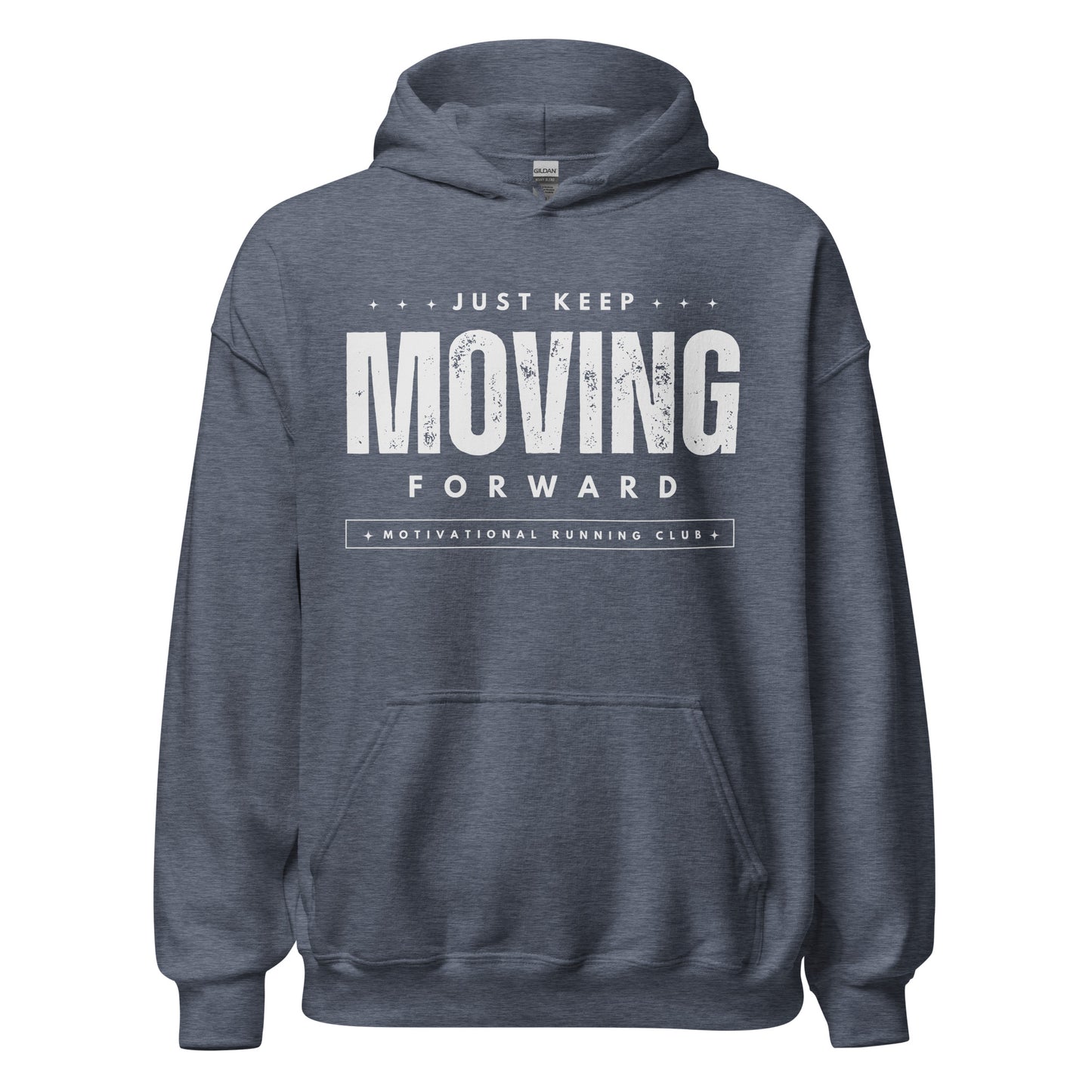 KEEP MOVING FORWARD - Hoodie - Motivational Running Club