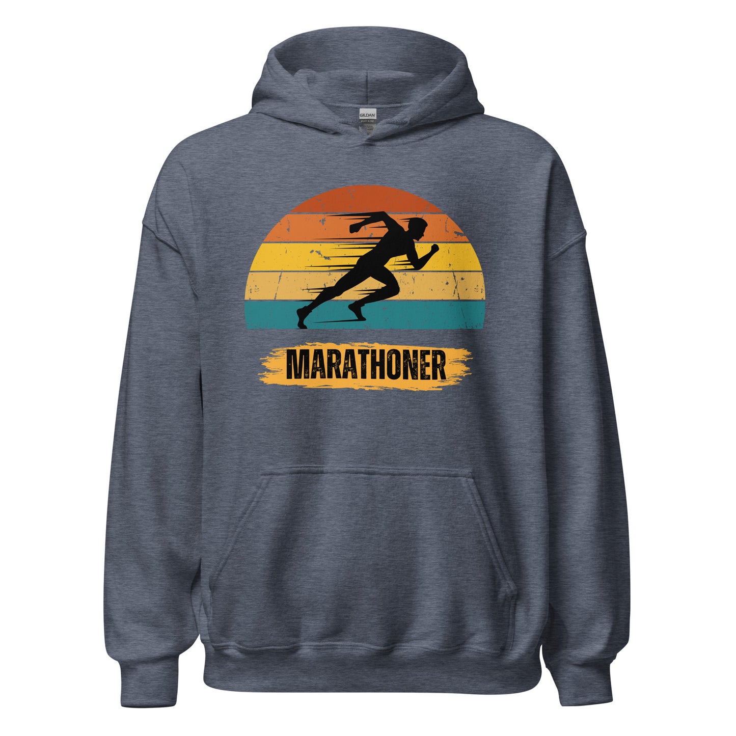 MARATHONER - HOODIE - Motivational Running Club