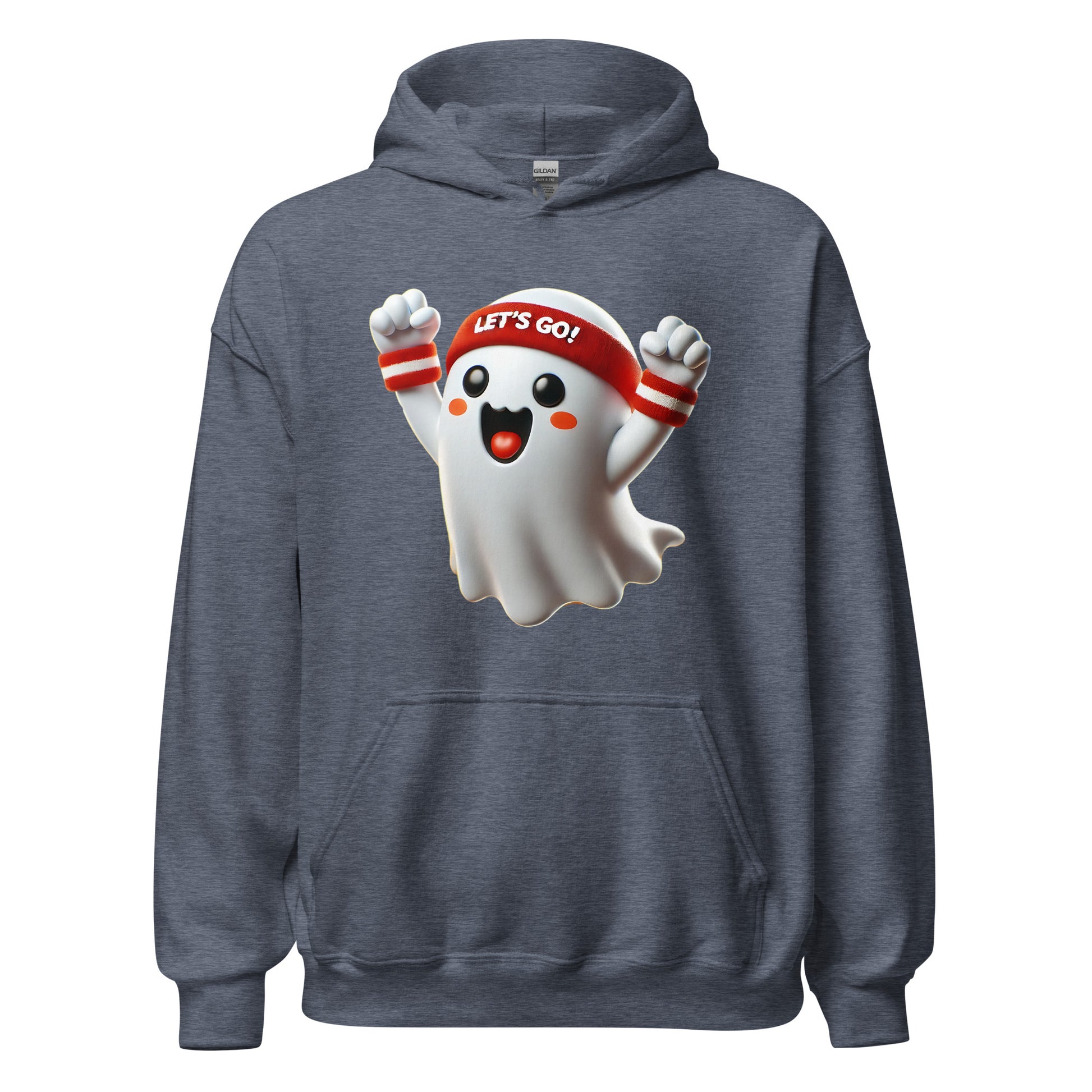 LET'S GO GHOST HOODIE - Motivational Running Club