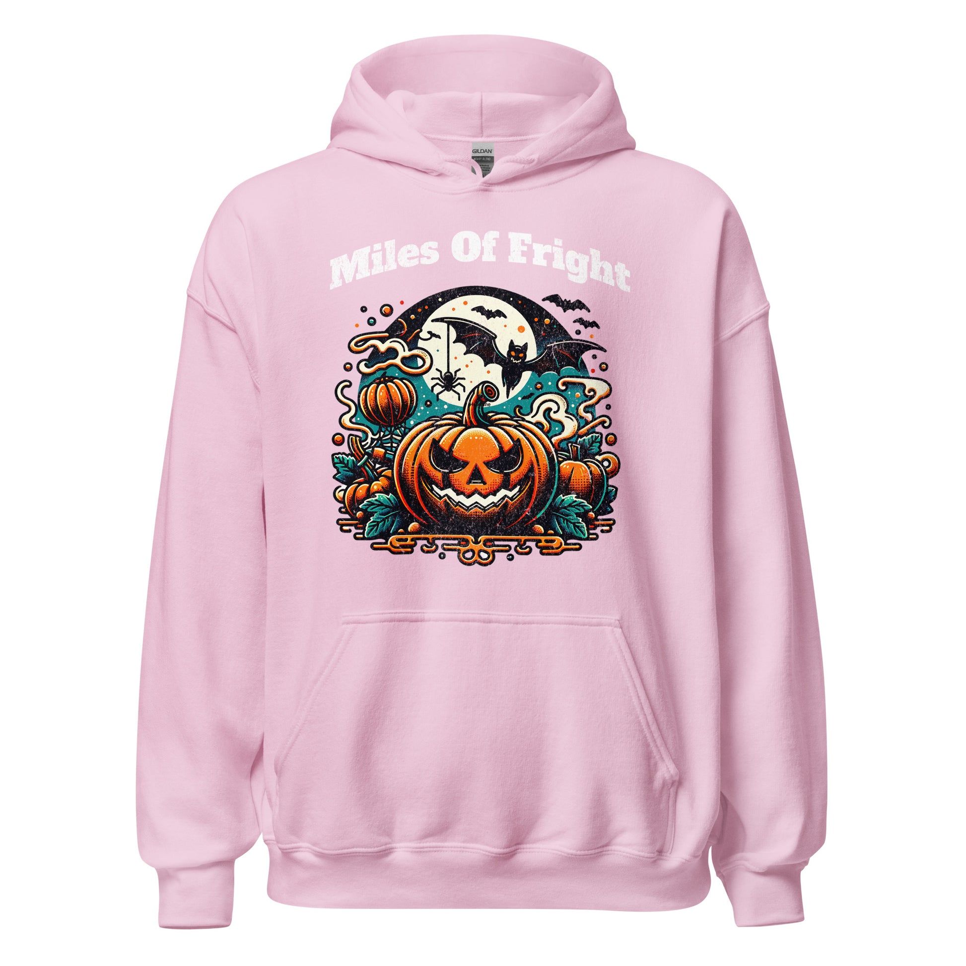 MILES OF FRIGHT HOODIE - Motivational Running Club