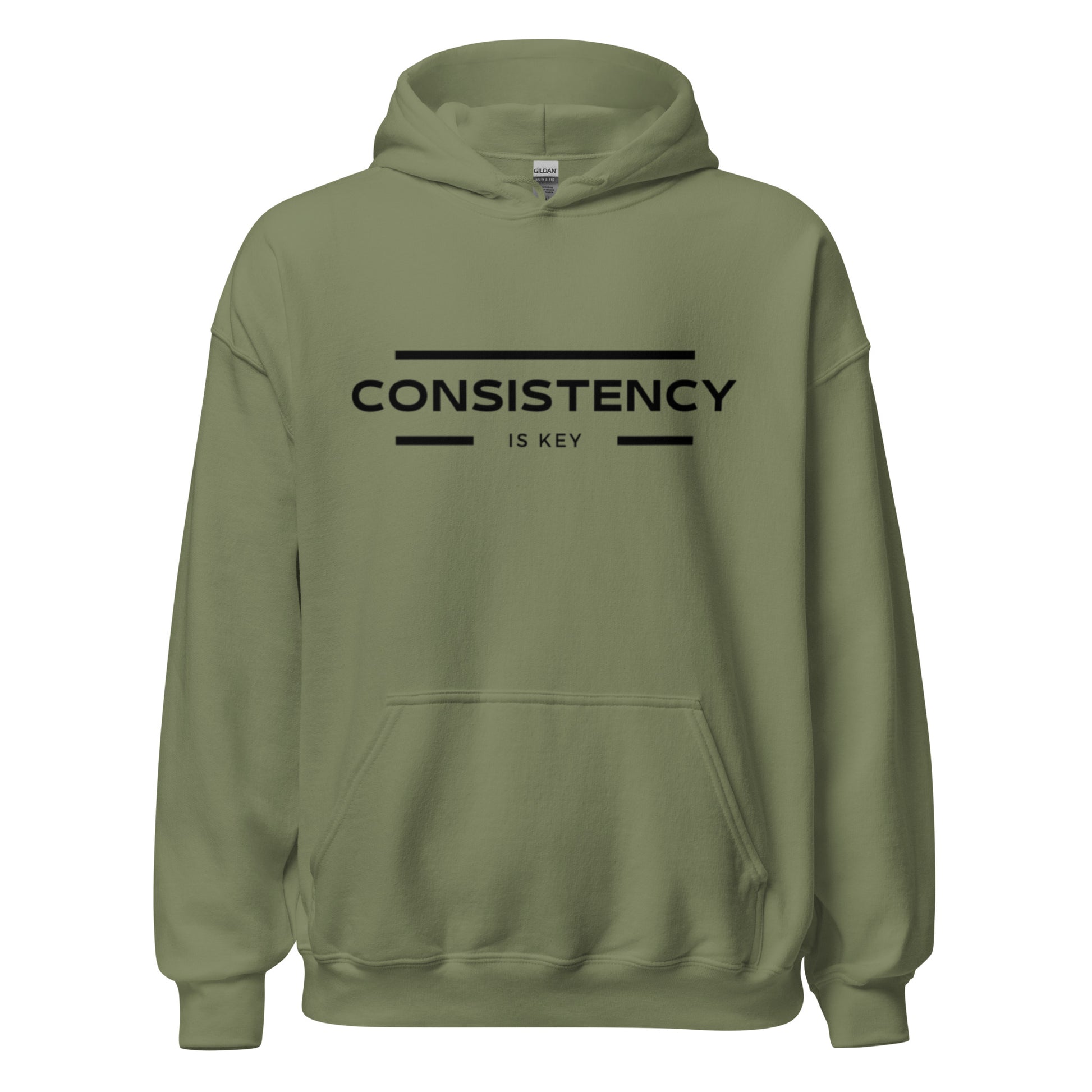 CONSISTENCY IS KEY - HOODIE - Motivational Running Club