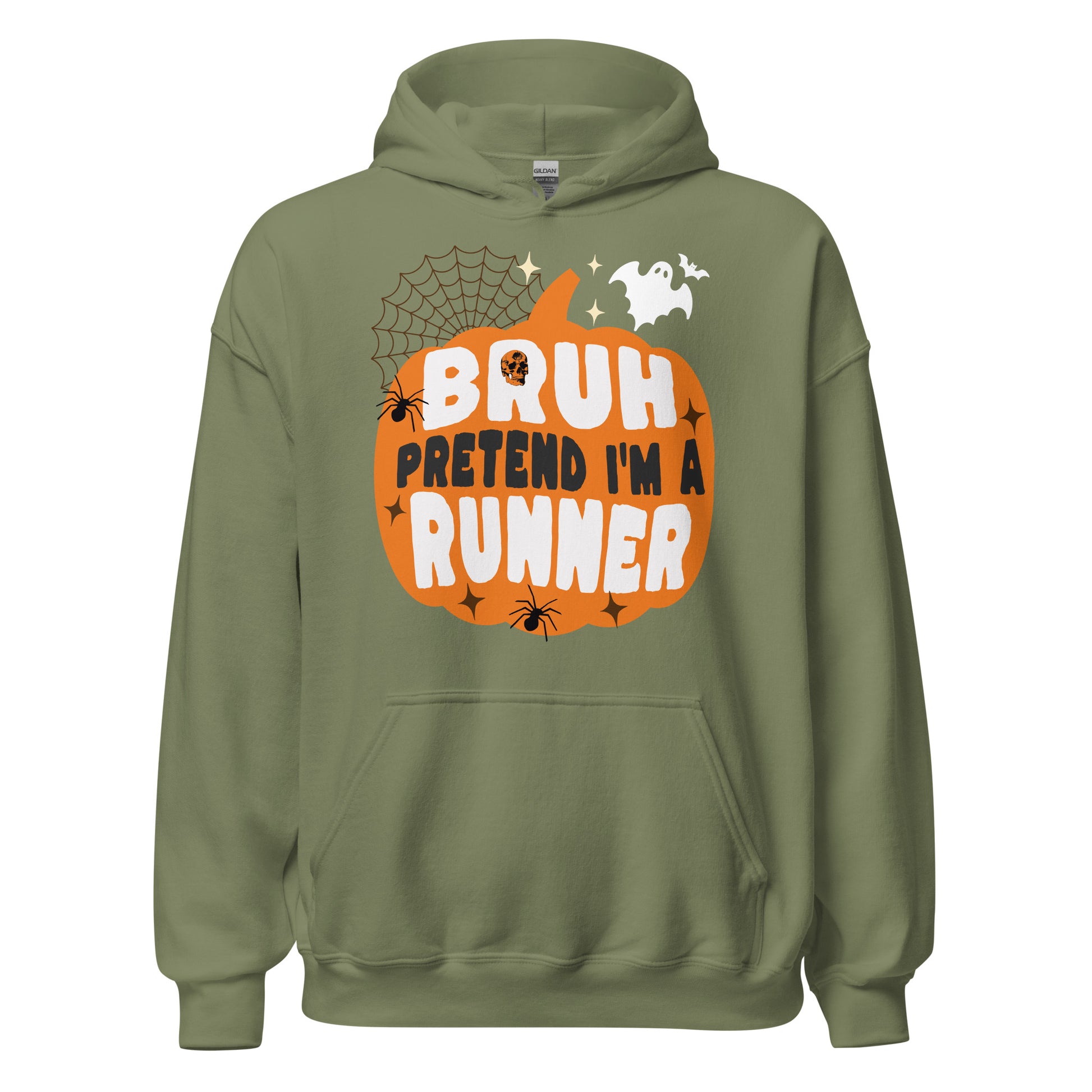 PRETEND I'M A RUNNER HOODIE - Motivational Running Club