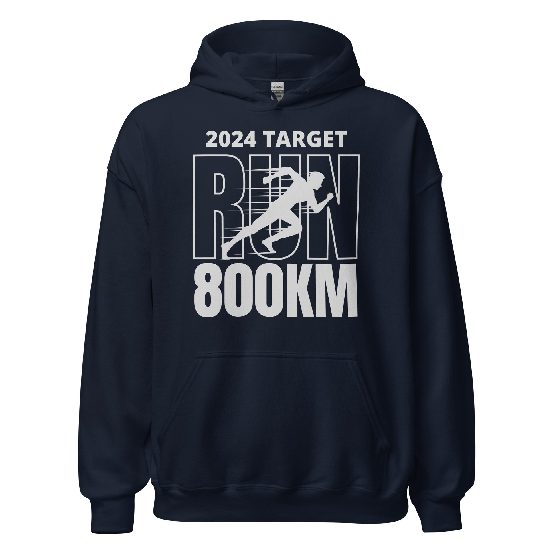 2024 TARGET RUN 800KM HOODIE - Motivational Running Club