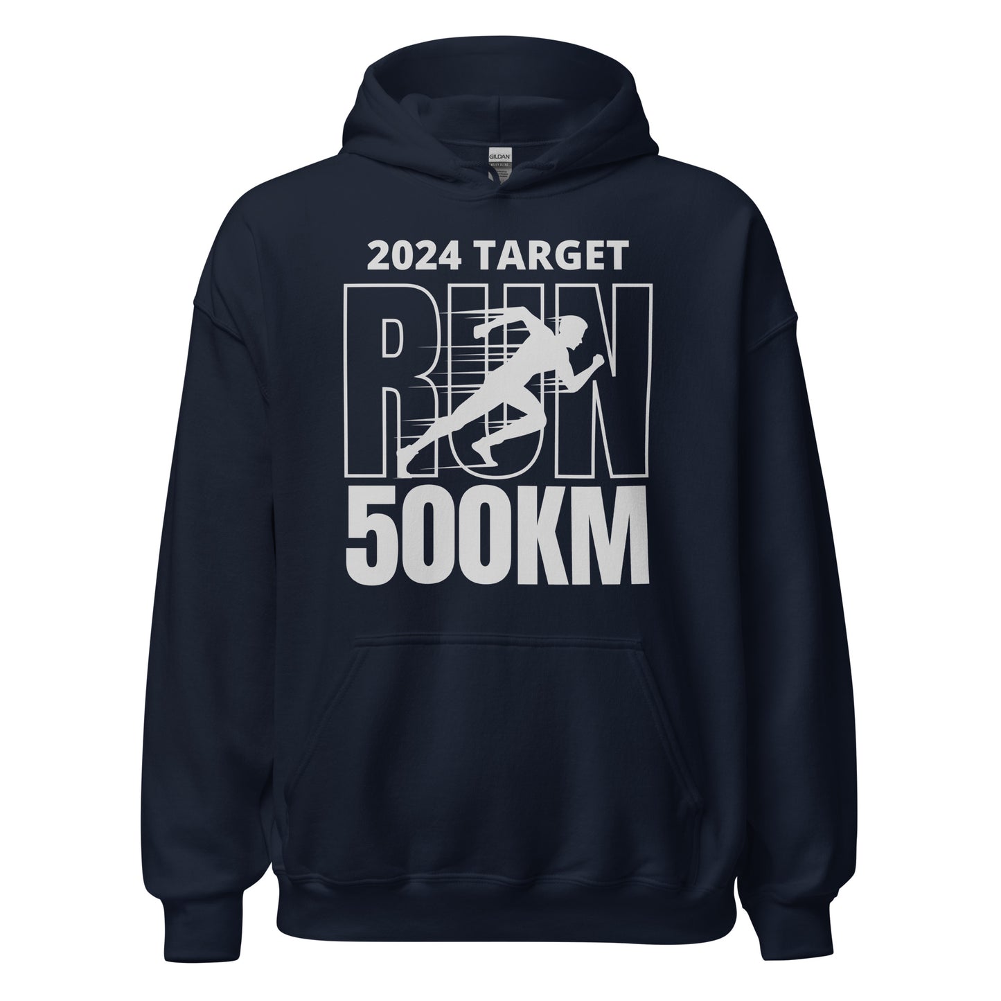 2024 TARGET RUN 500KM HOODIE - Motivational Running Club