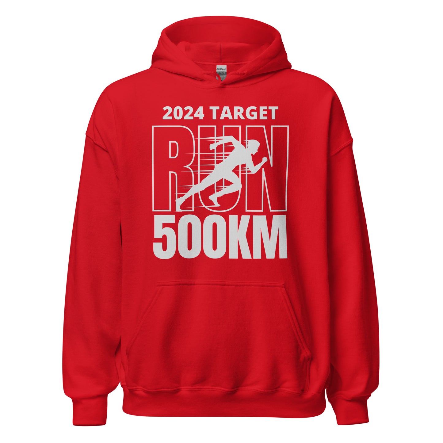 2024 TARGET RUN 500KM HOODIE - Motivational Running Club