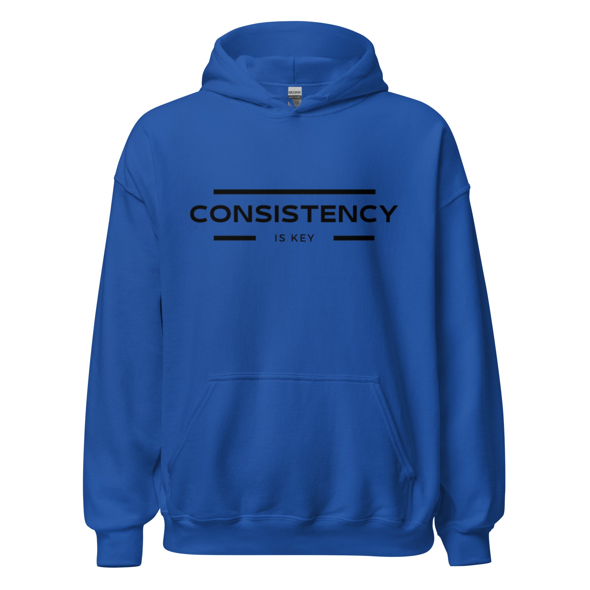 CONSISTENCY IS KEY - HOODIE - Motivational Running Club