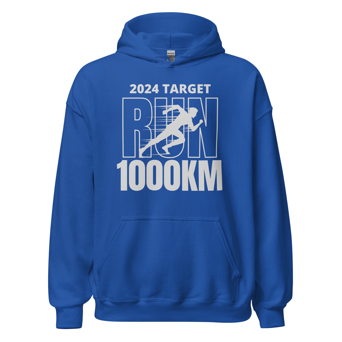 2024 TARGET RUN 1000KM - HOODIE - Motivational Running Club