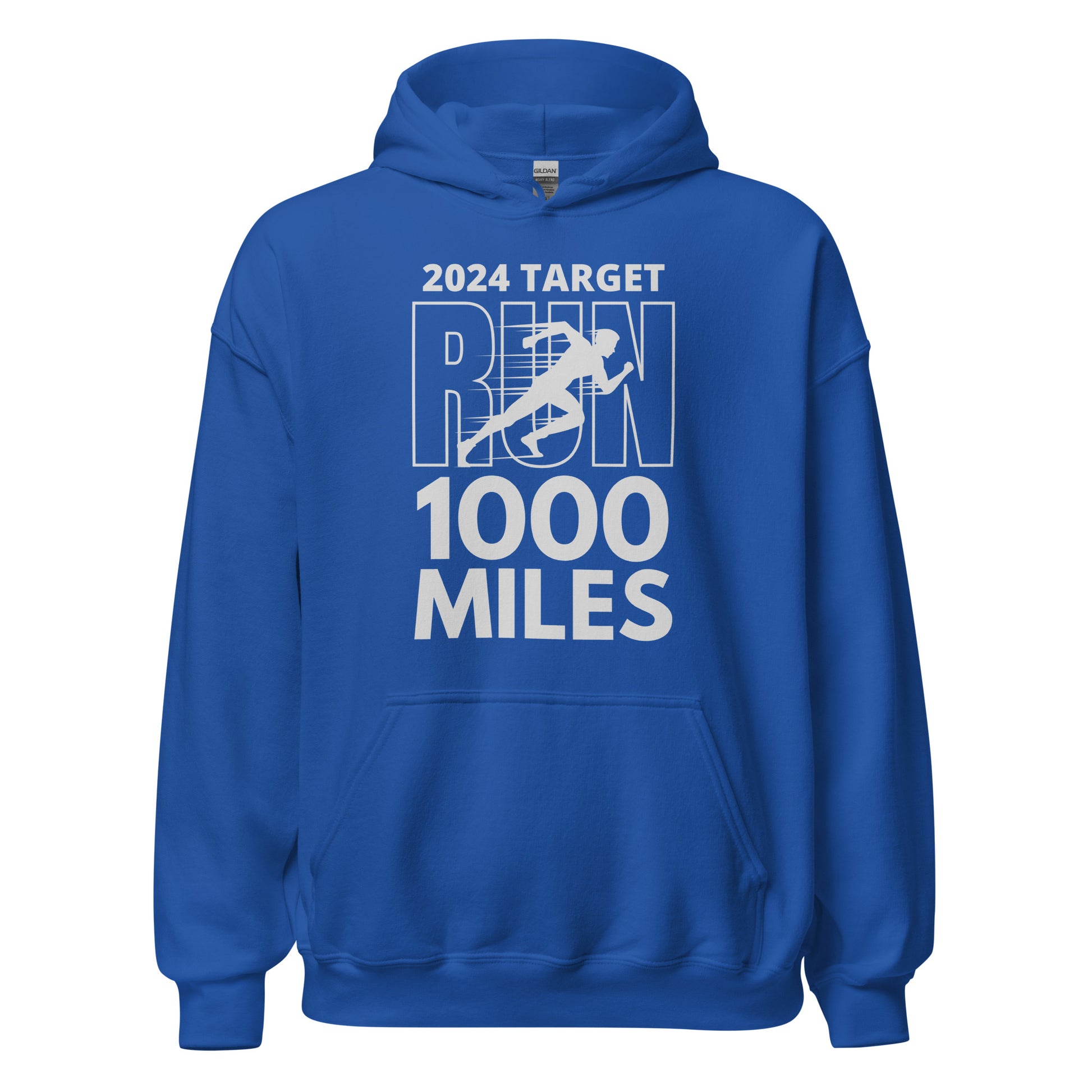 2024 TARGET RUN 1000 MILES HOODIE - Motivational Running Club