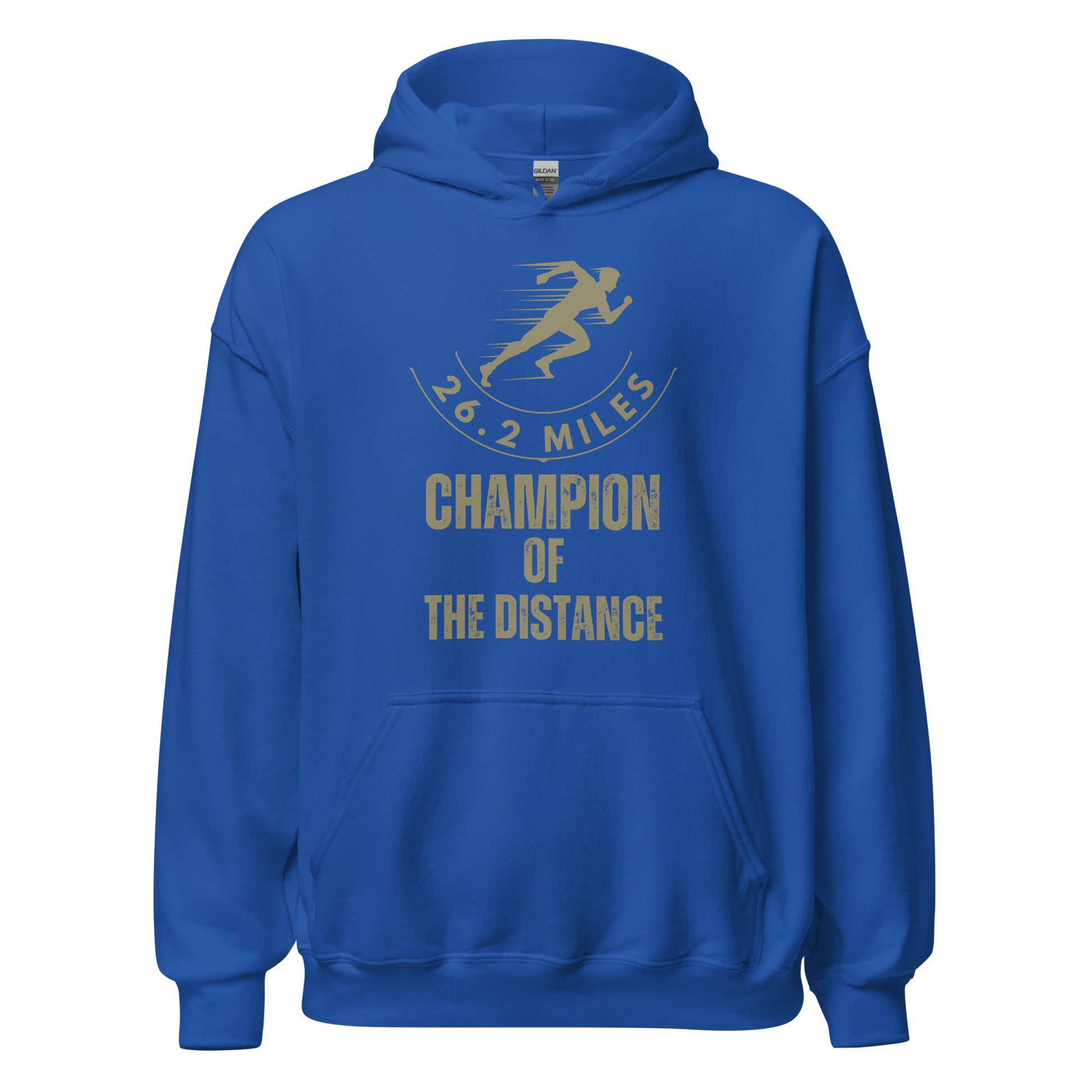 CHAMPION OF THE DISTANCE - HOODIE - Motivational Running Club