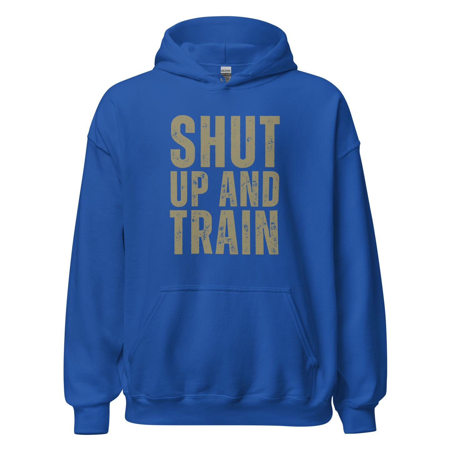 SHUT UP AND TRAIN - HOODIE - Motivational Running Club