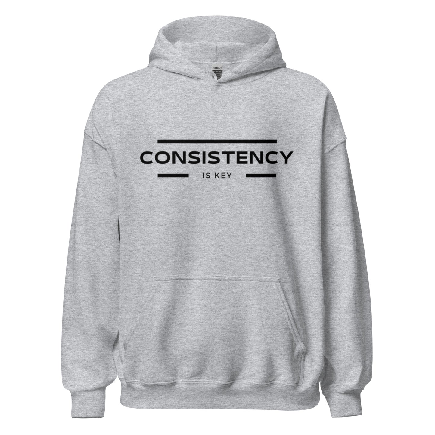 CONSISTENCY IS KEY - HOODIE - Motivational Running Club