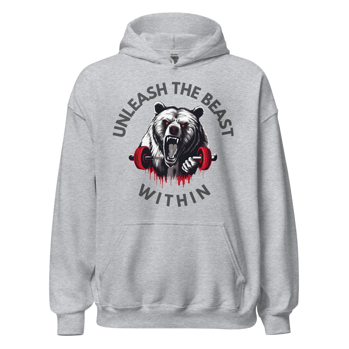 UNLEASH THE BEAST WITHIN - HOODIE - Motivational Running Club