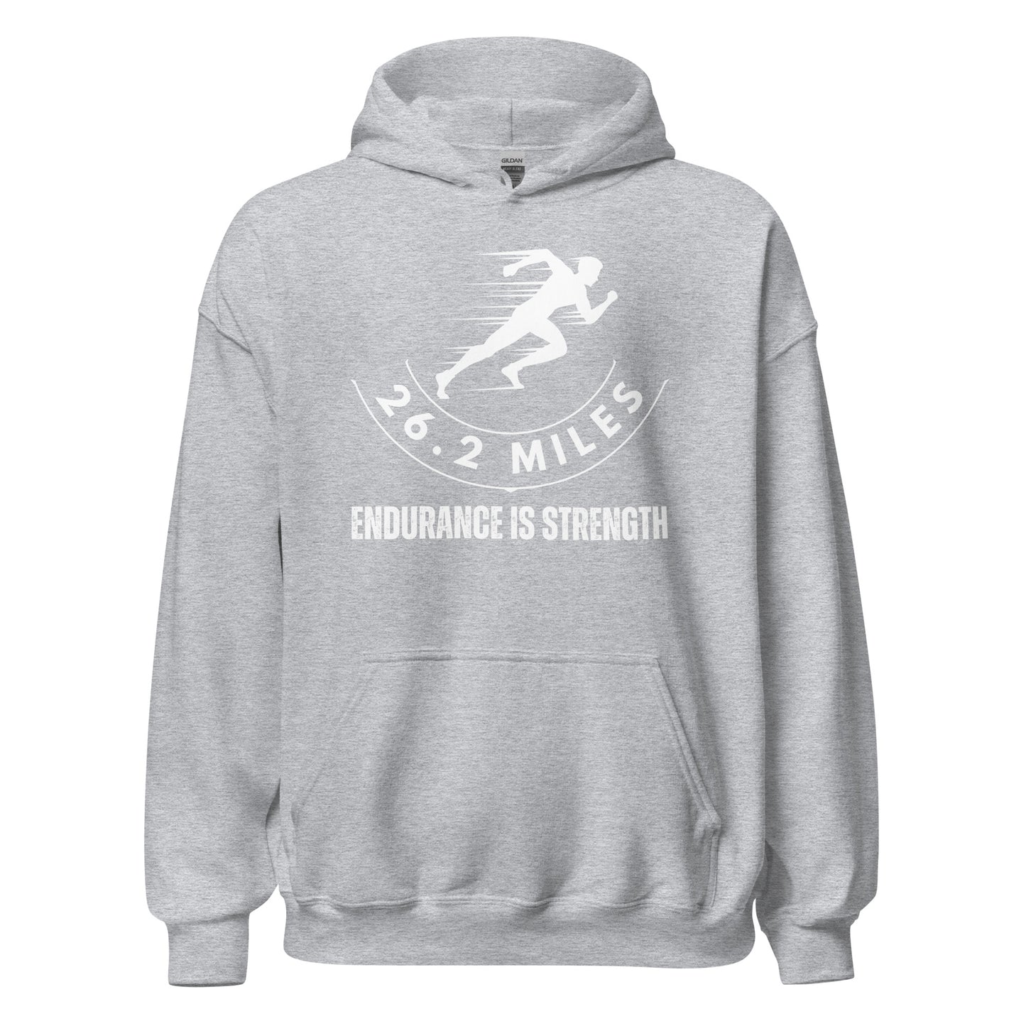 ENDURANCE IS STRENGTH - HOODIE - Motivational Running Club