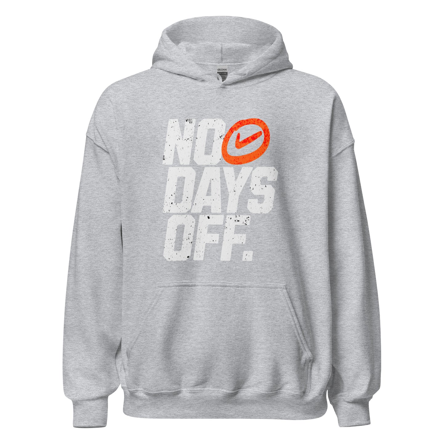 NO DAYS OFF - HOODIE - Motivational Running Club