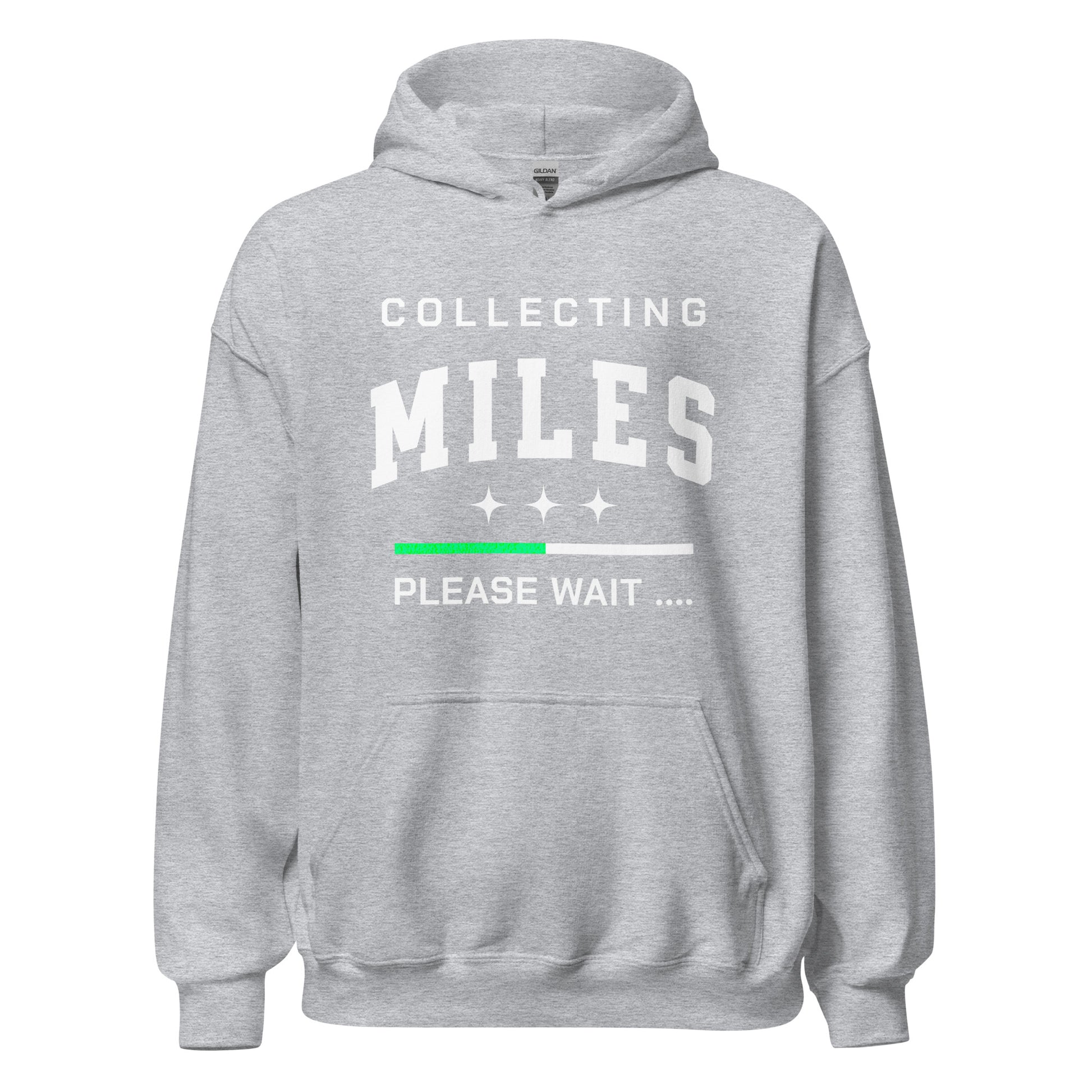 COLLECTING MILES - HOODIE - Motivational Running Club