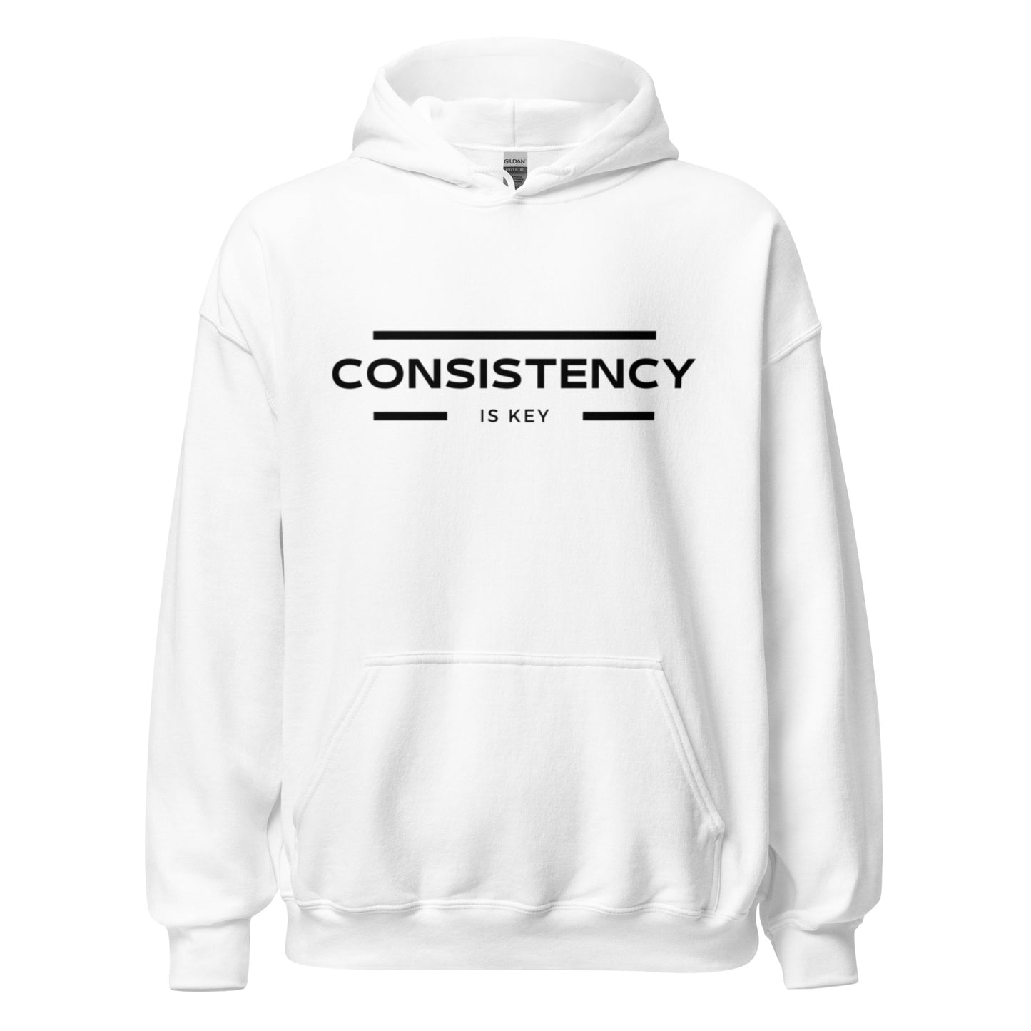 CONSISTENCY IS KEY - HOODIE - Motivational Running Club