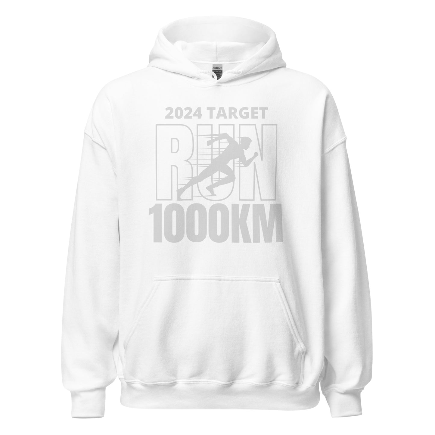 2024 TARGET RUN 1000KM - HOODIE - Motivational Running Club