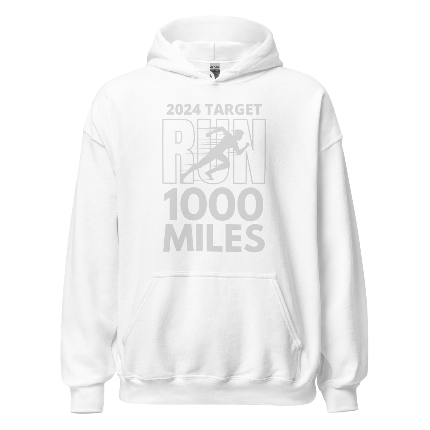 2024 TARGET RUN 1000 MILES HOODIE - Motivational Running Club