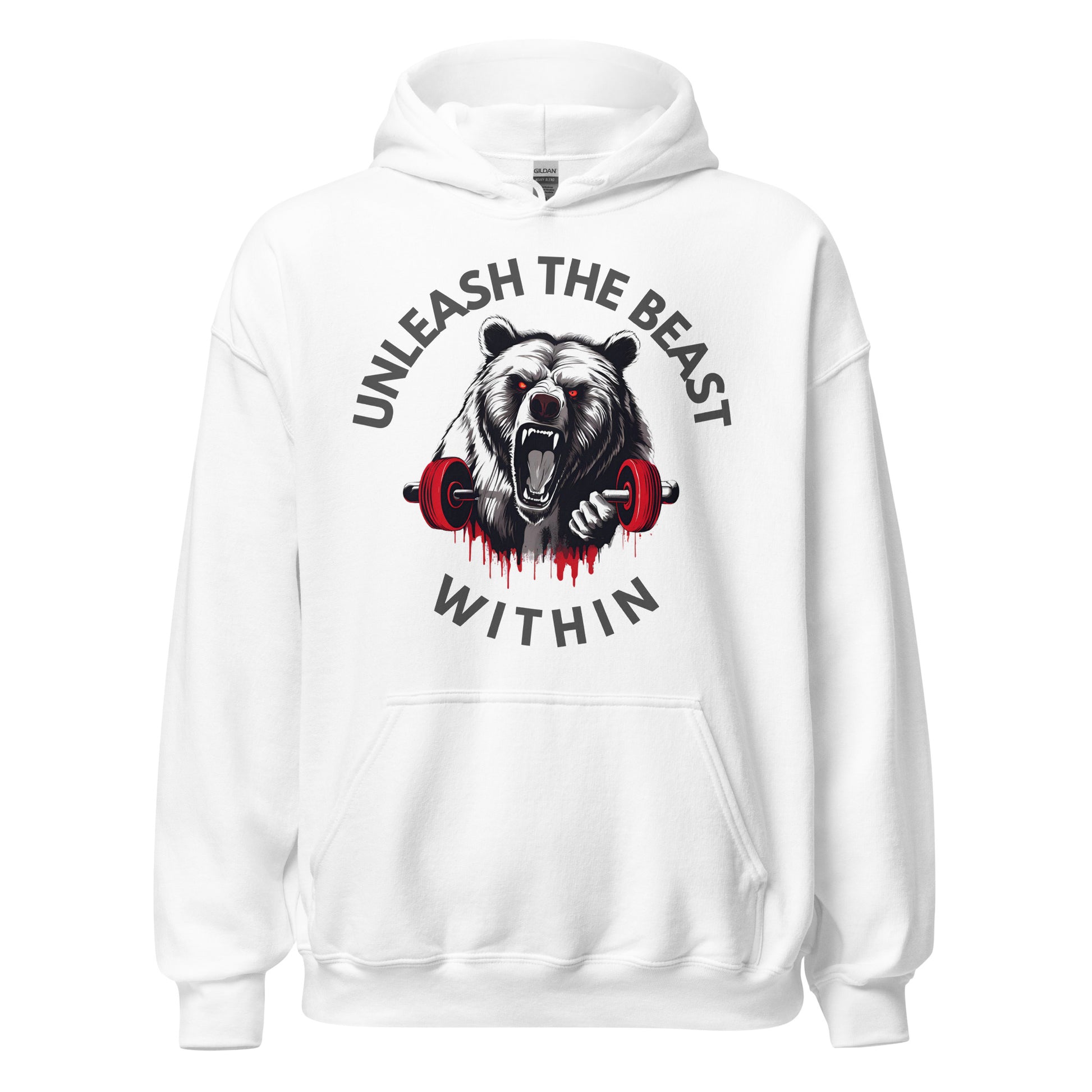 UNLEASH THE BEAST WITHIN - HOODIE - Motivational Running Club