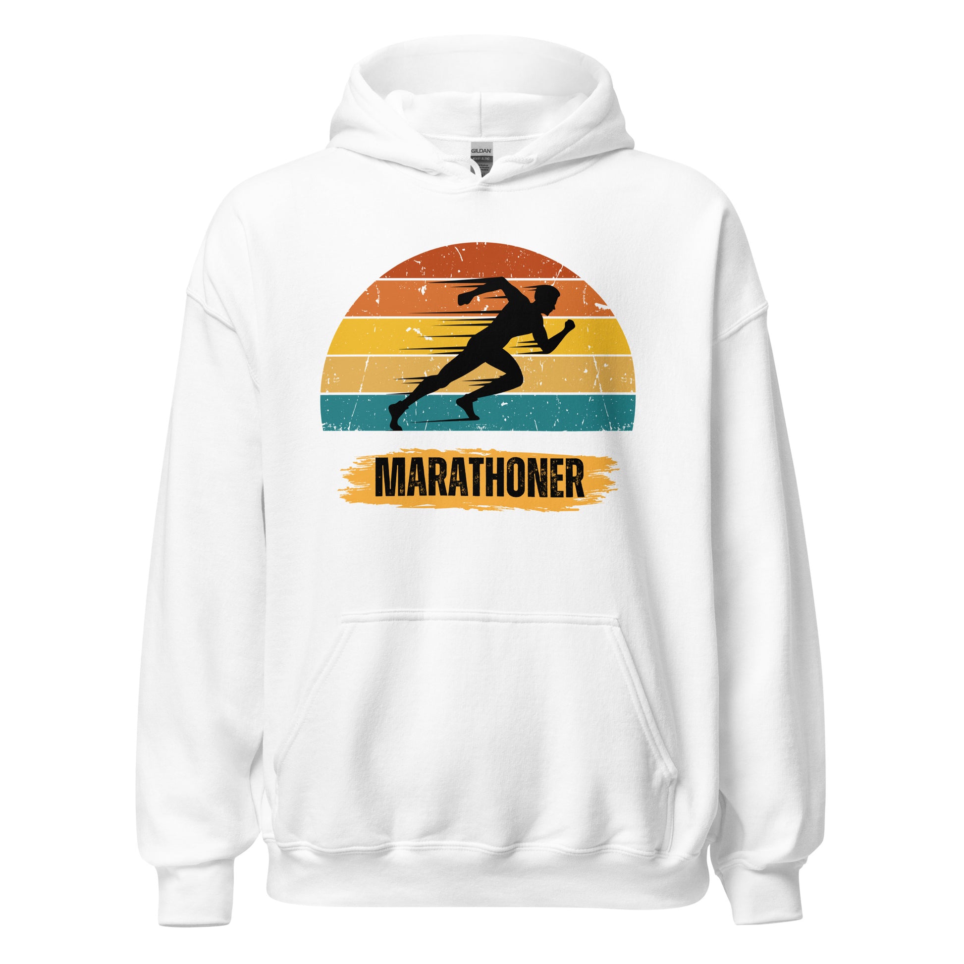 MARATHONER - HOODIE - Motivational Running Club