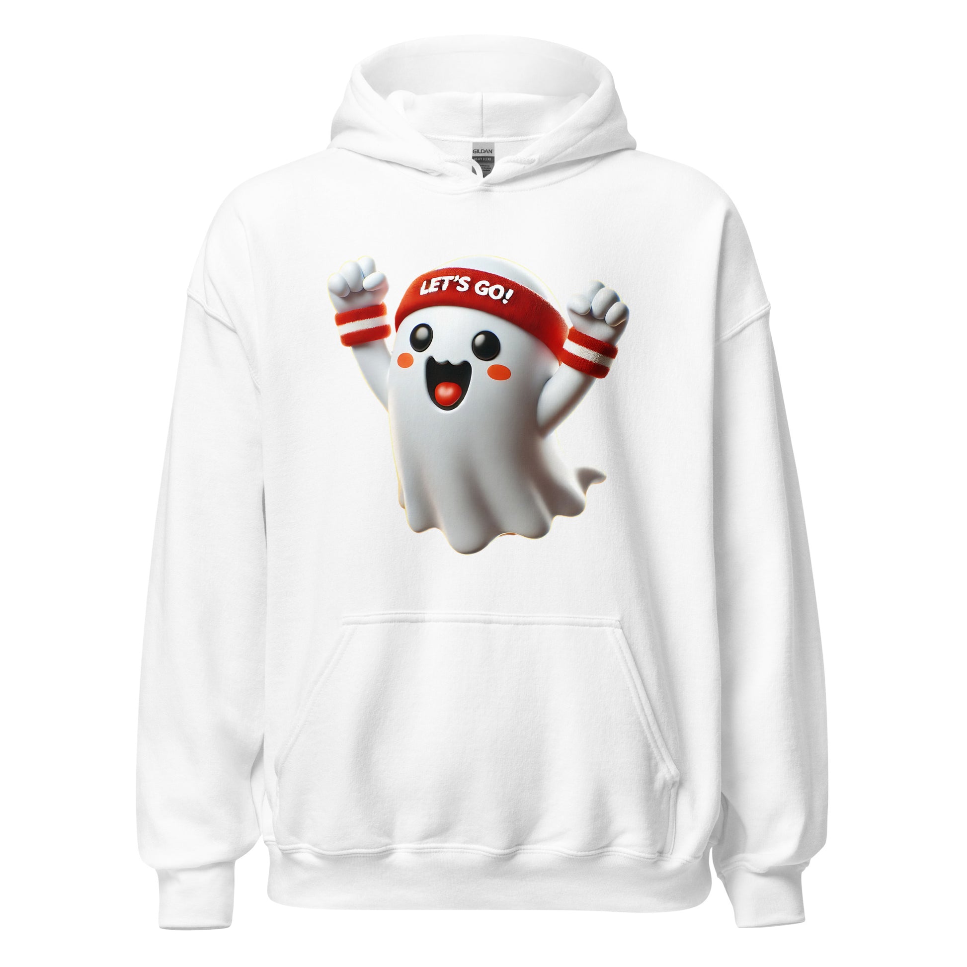 LET'S GO GHOST HOODIE - Motivational Running Club